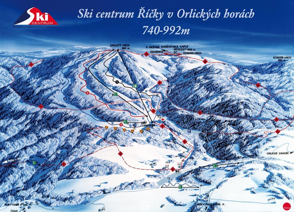 Apartment Ricky V Orlickych Horach 部屋 写真